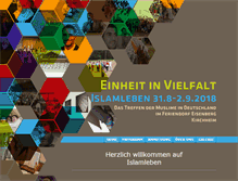 Tablet Screenshot of islamleben.de